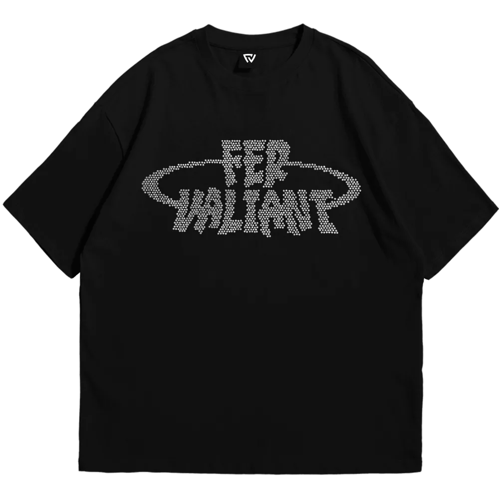 Elipse Rhinestone Oversize Tee 