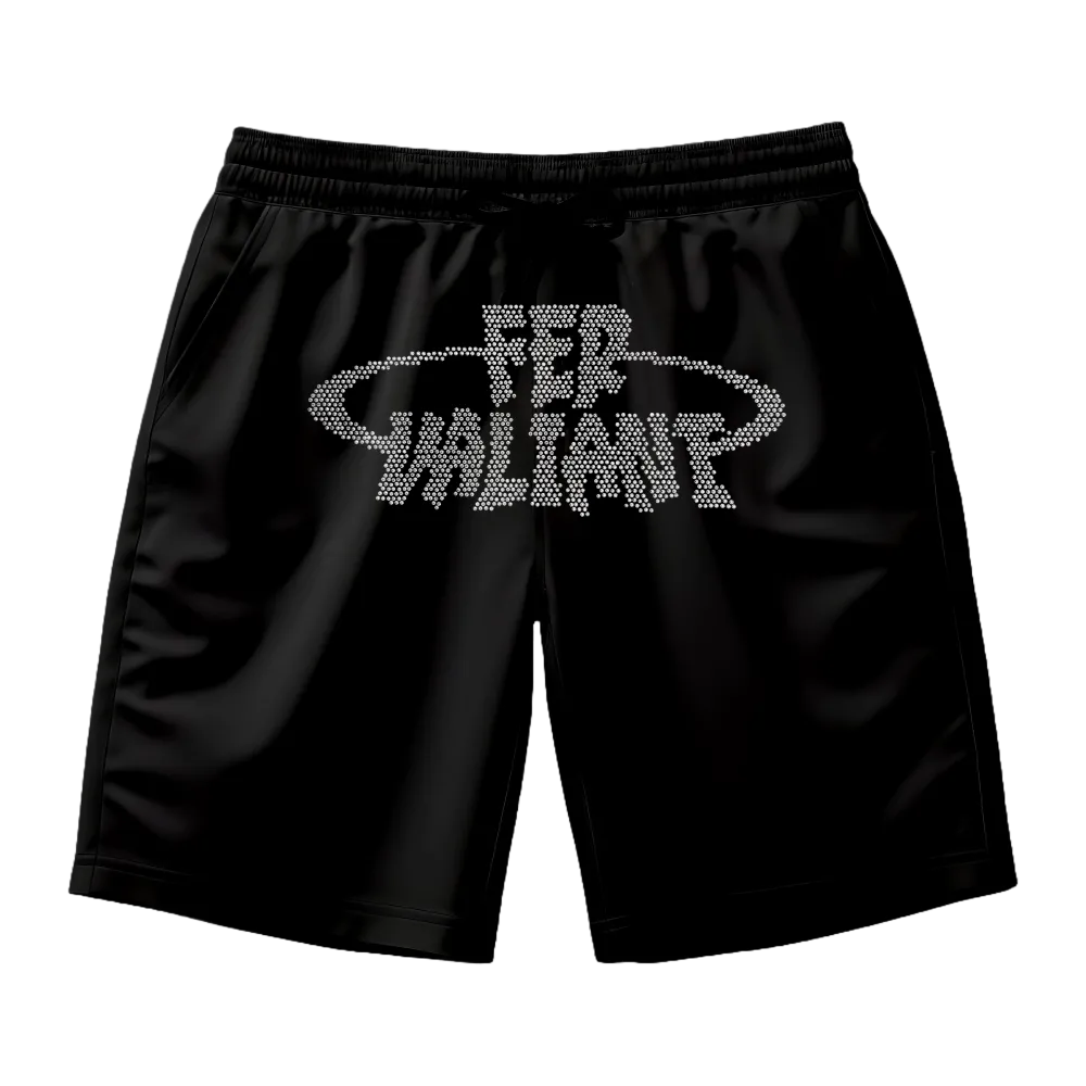 Elipse Rhinestone Unisex Şort Siyah Elipse Rhinestone Unisex Şort Siyah