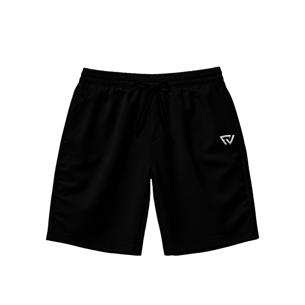 Fer Valiant Basic Puff Logo Unisex Short Siyah