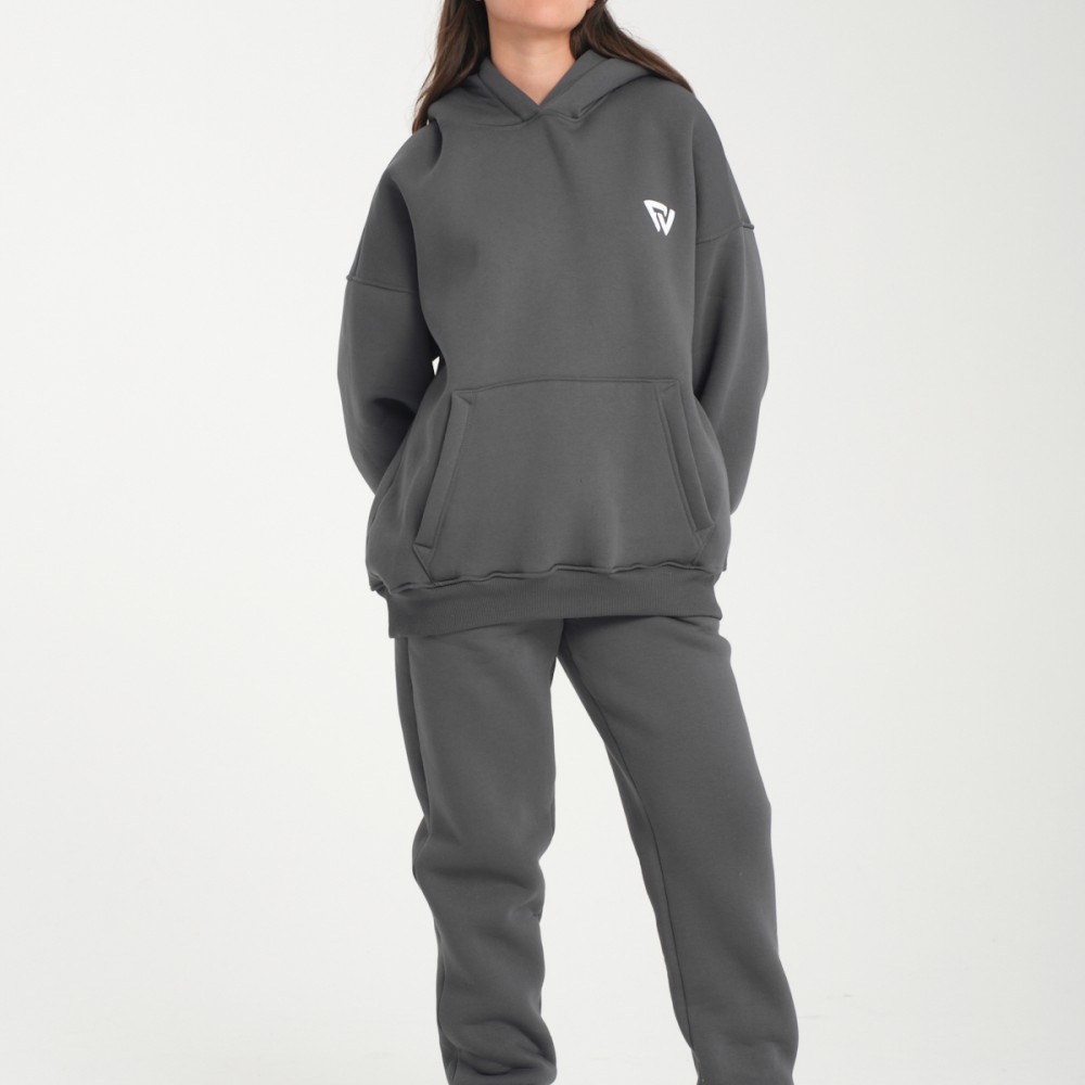 Basic Sweatpants Füme