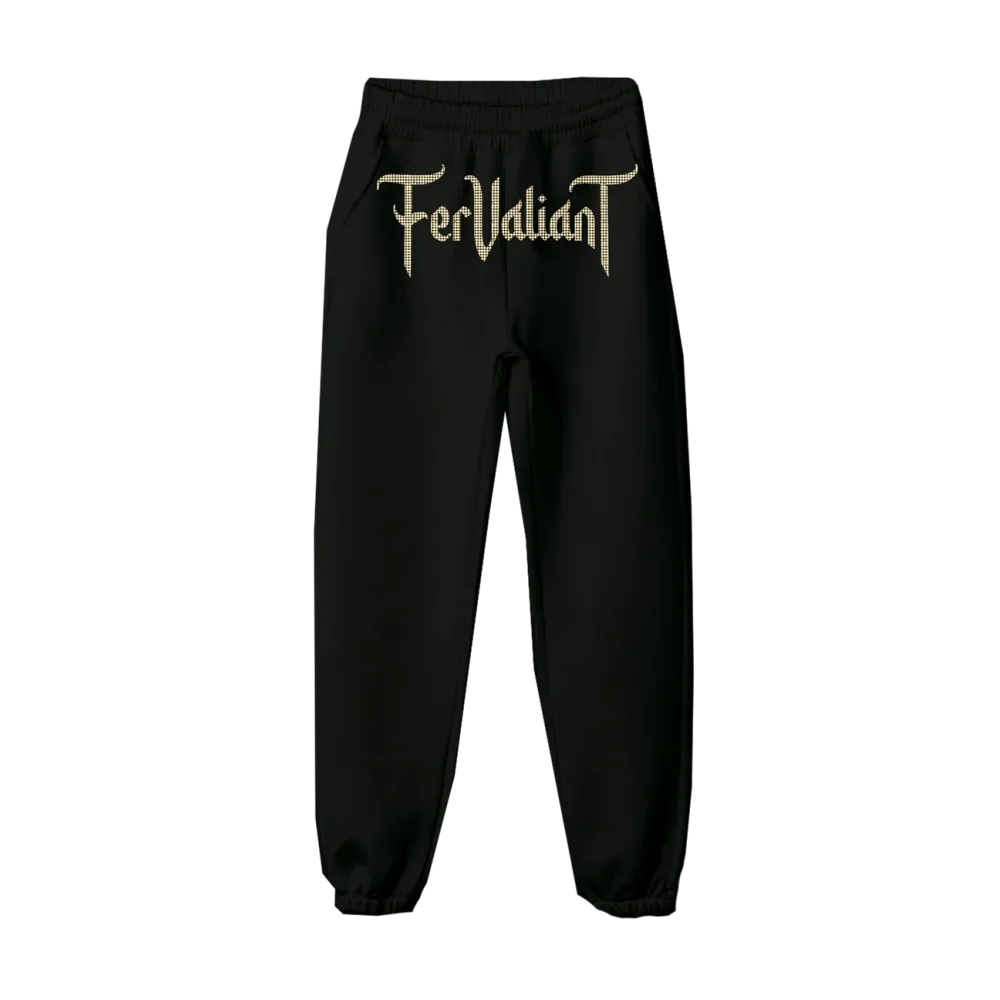 Champagne Rhinestone Sweatpants Champagne Rhinestone Sweatpants