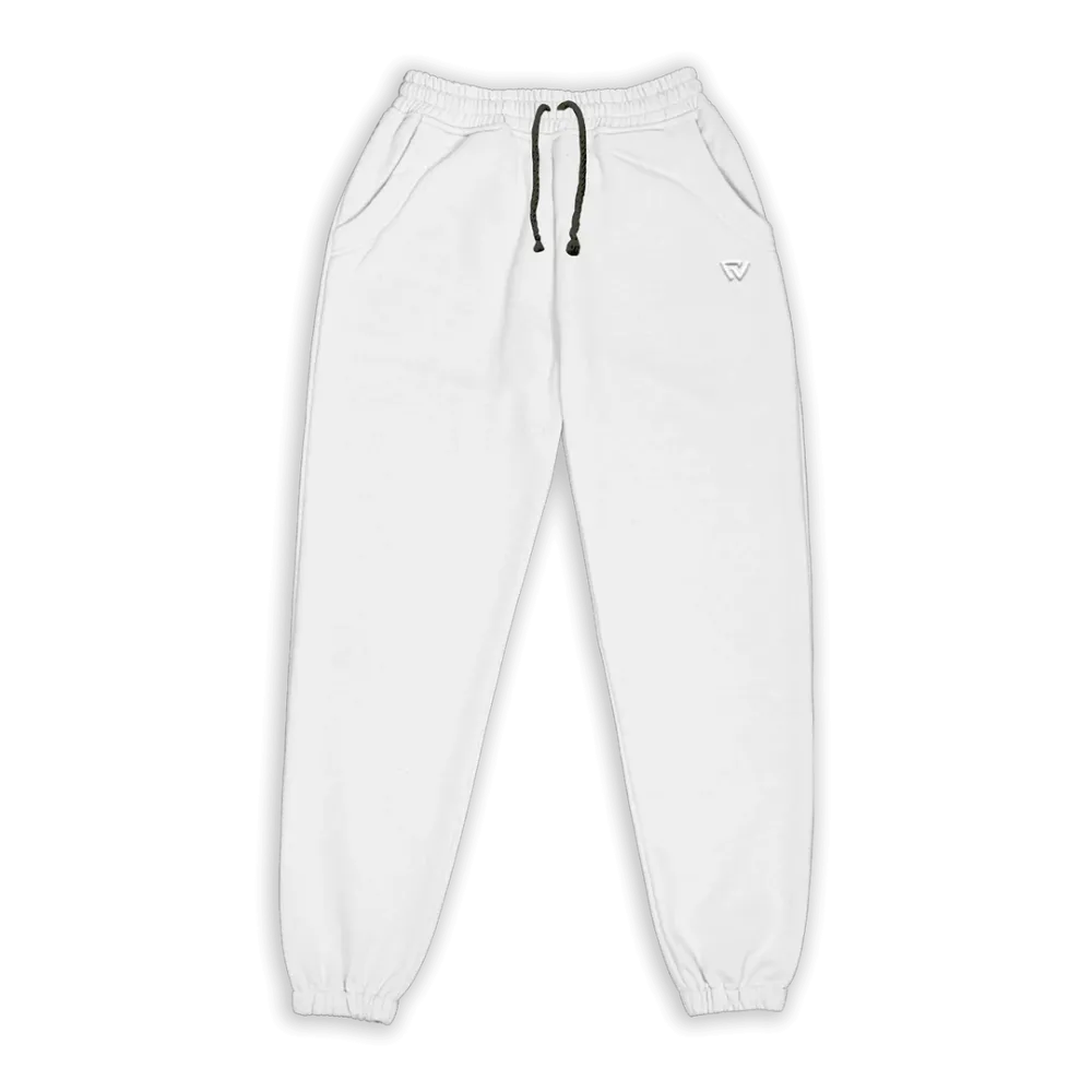 Basic Sweatpants Beyaz