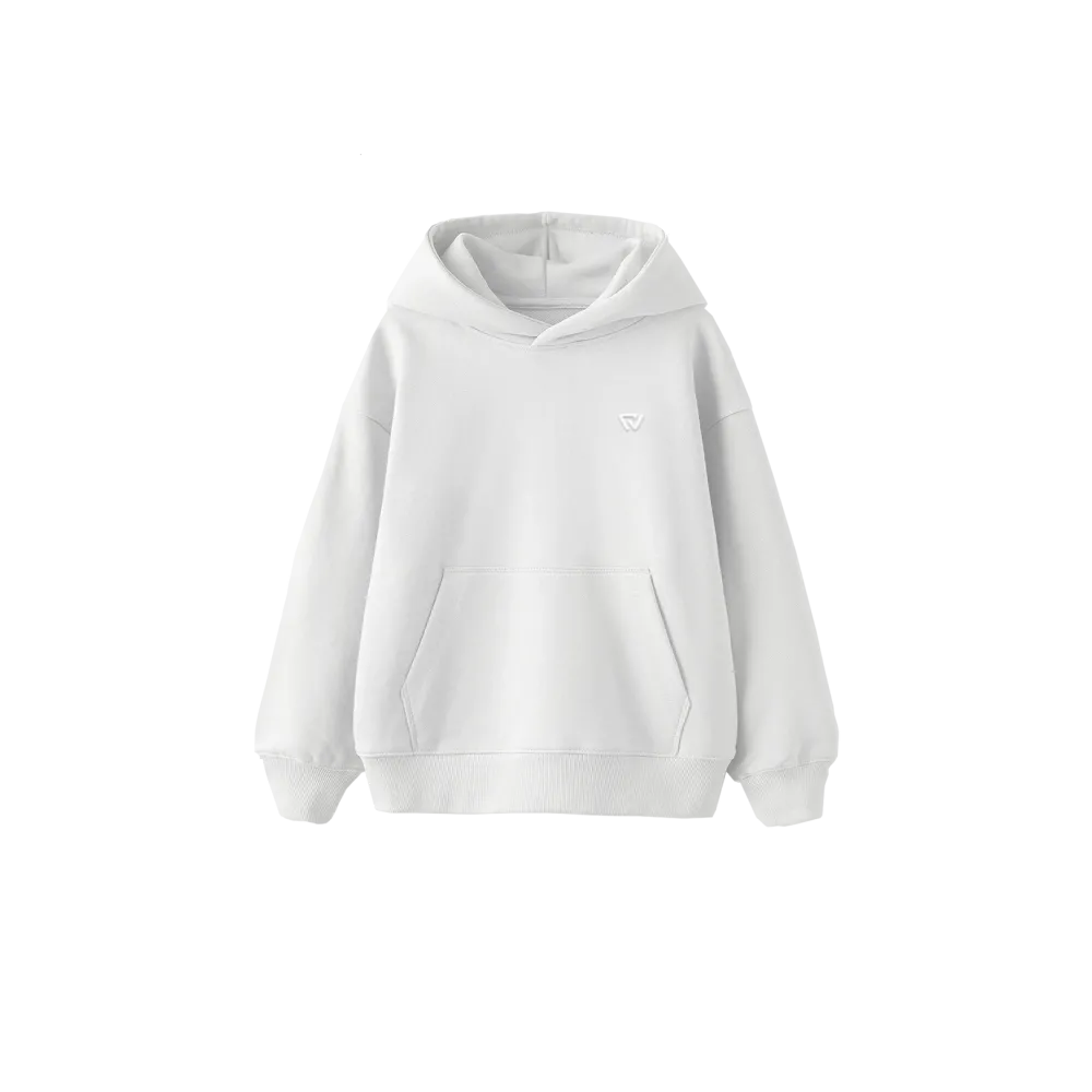 Basic Oversize Kapüşonlu Hoodie Beyaz Basic Oversize Kapüşonlu Hoodie Beyaz