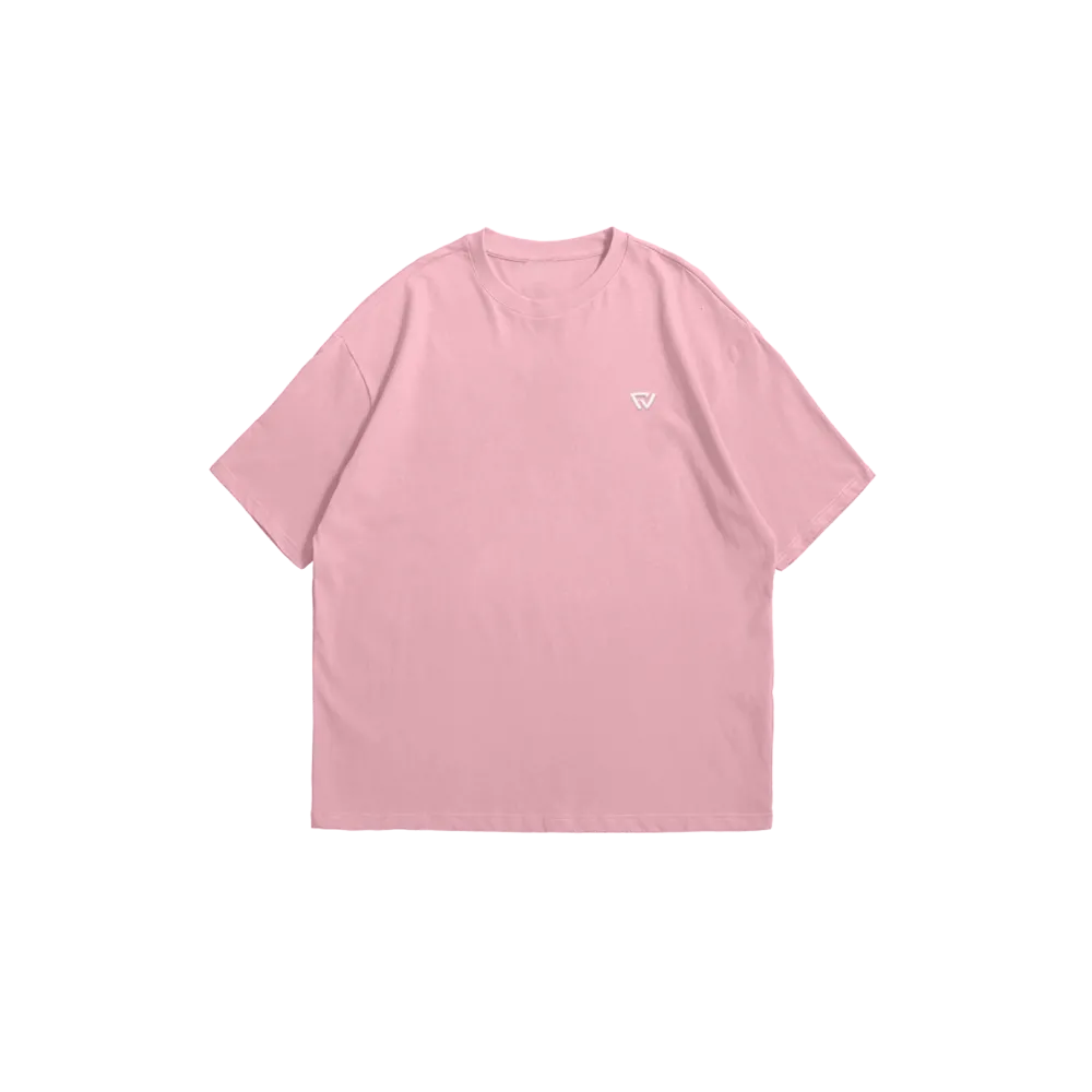 Basic Oversize Tee Pembe Basic Oversize Tee Pembe